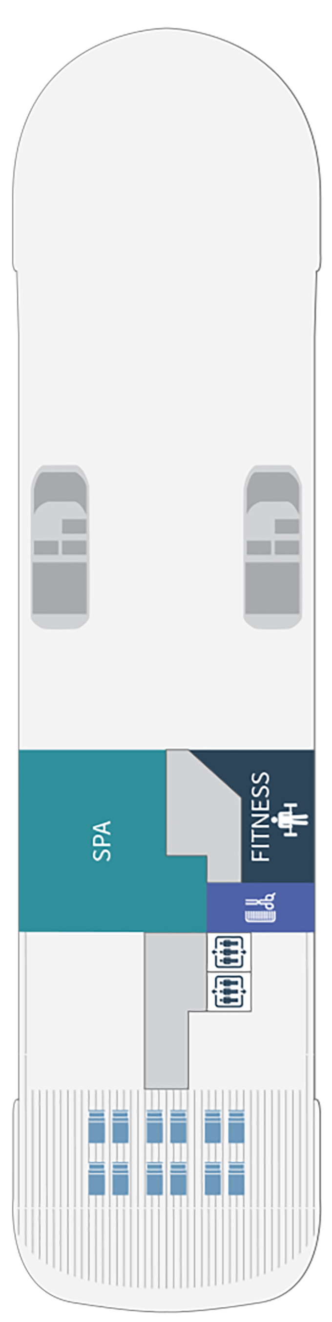 Cabins in Deck 7