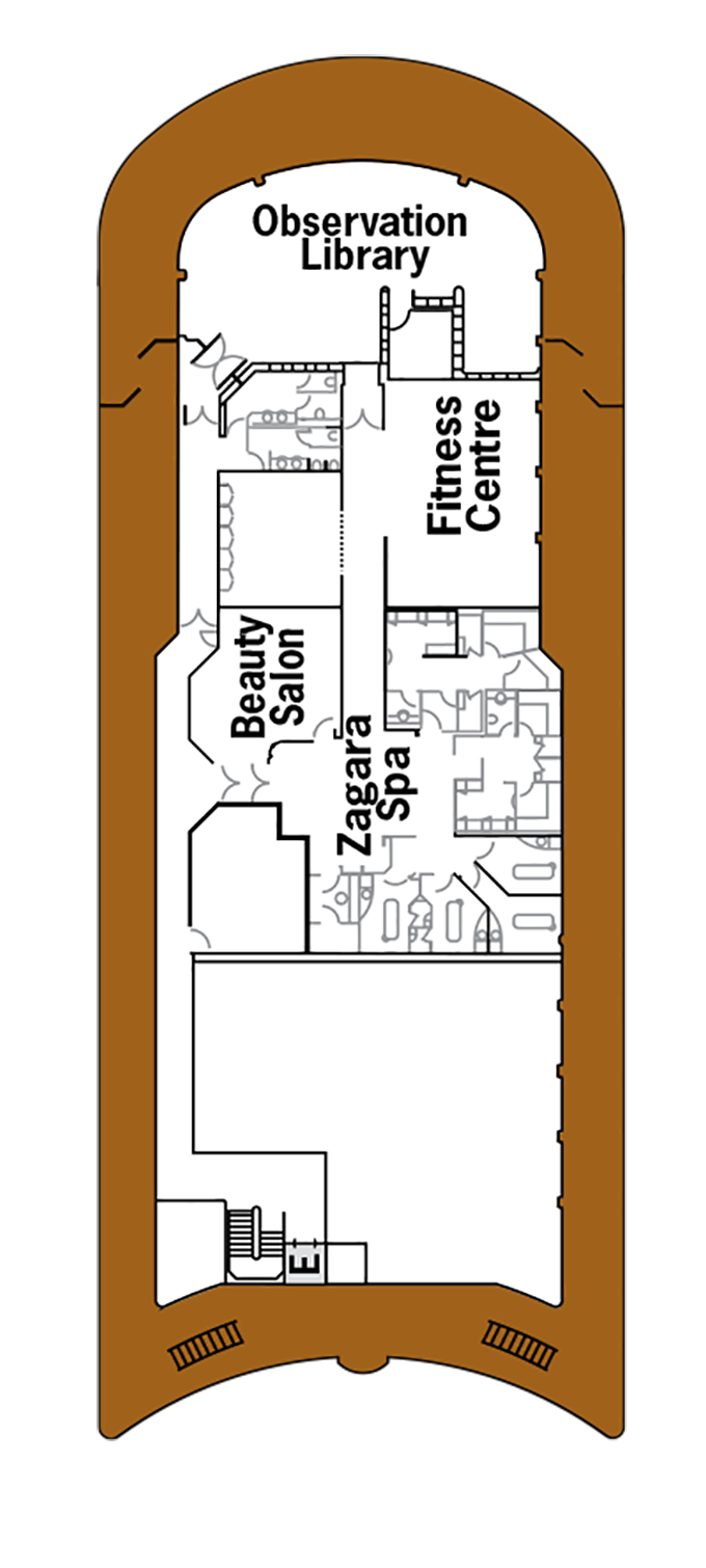 Cabins in Deck 10