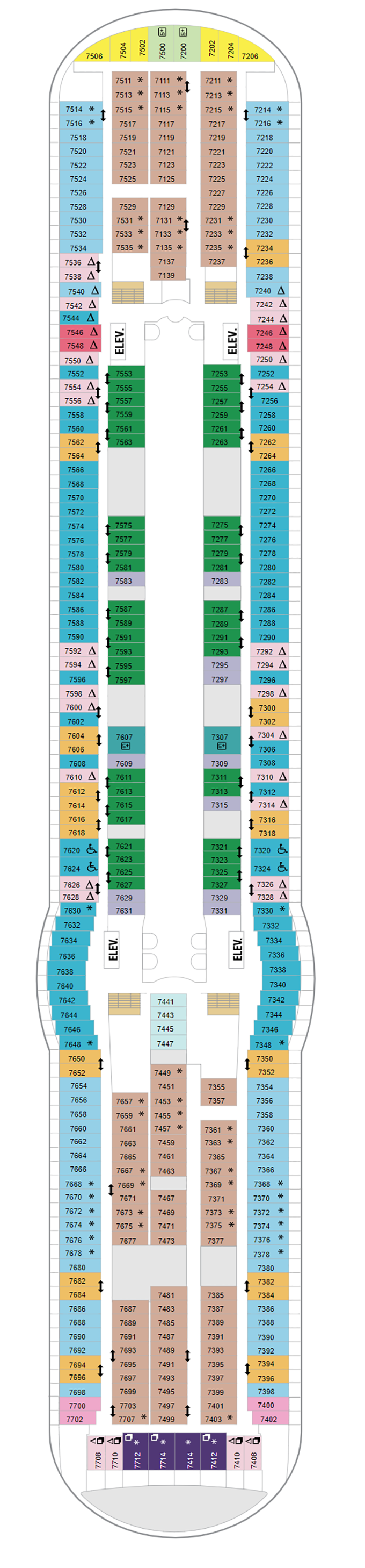 Deck Plans - Freedom of the Seas - Planet Cruise