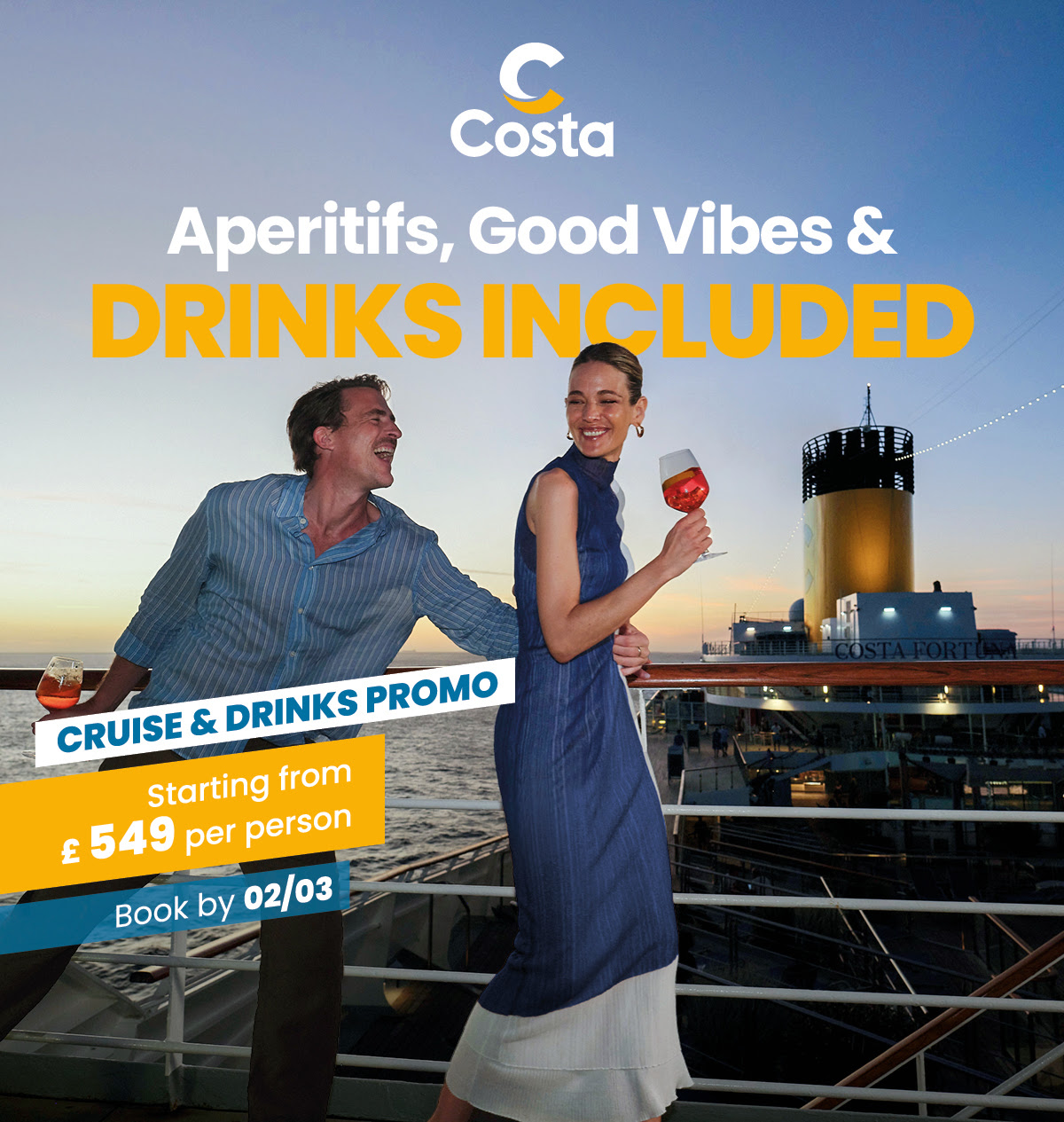 Promotion: Costa Cruises' Wave Sale starts!