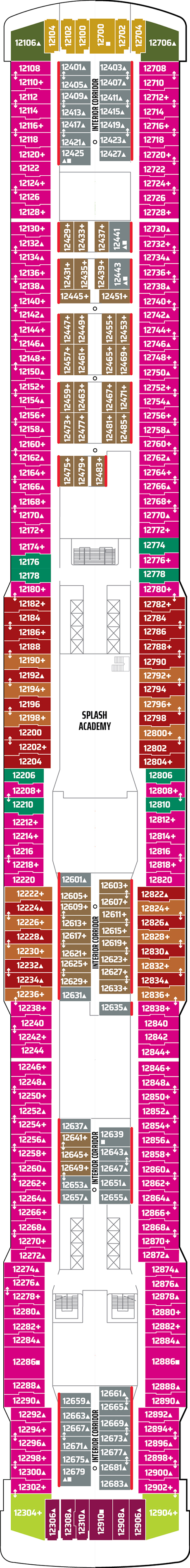 Cabins in Cubierta 12
