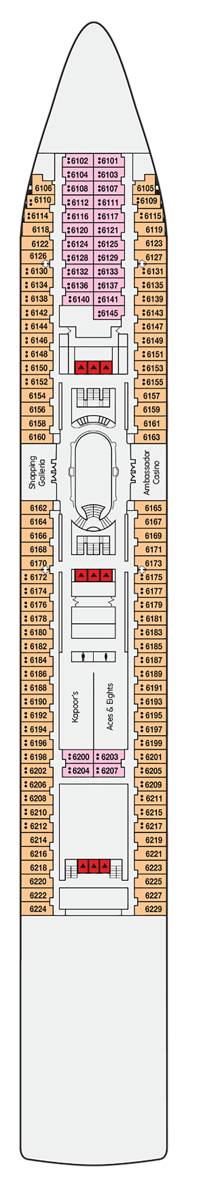 Ambience Deck Plans Planet Cruise 5773