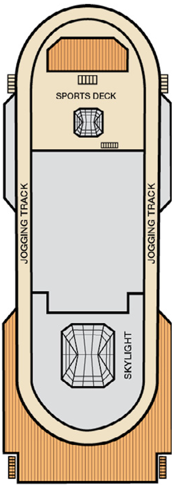 Cabins in Deck 