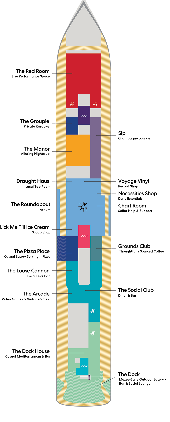 Brilliant Lady Deck Plans Cruise