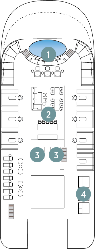 Cabins in Deck 7