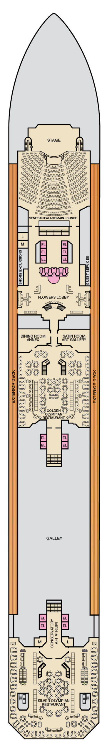 Deck Plans Carnival Liberty Planet Cruise