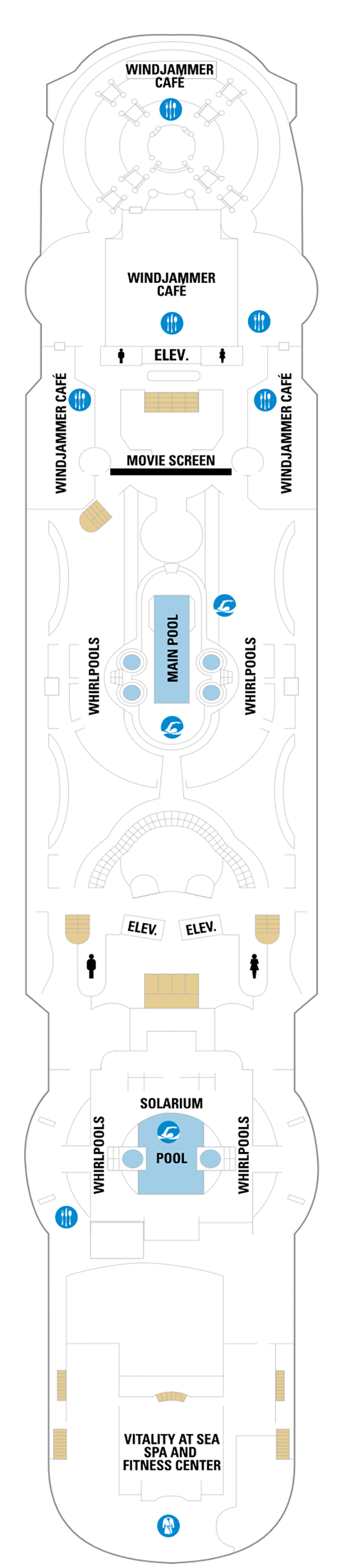 Deck Plans - Grandeur of the Seas - Planet Cruise