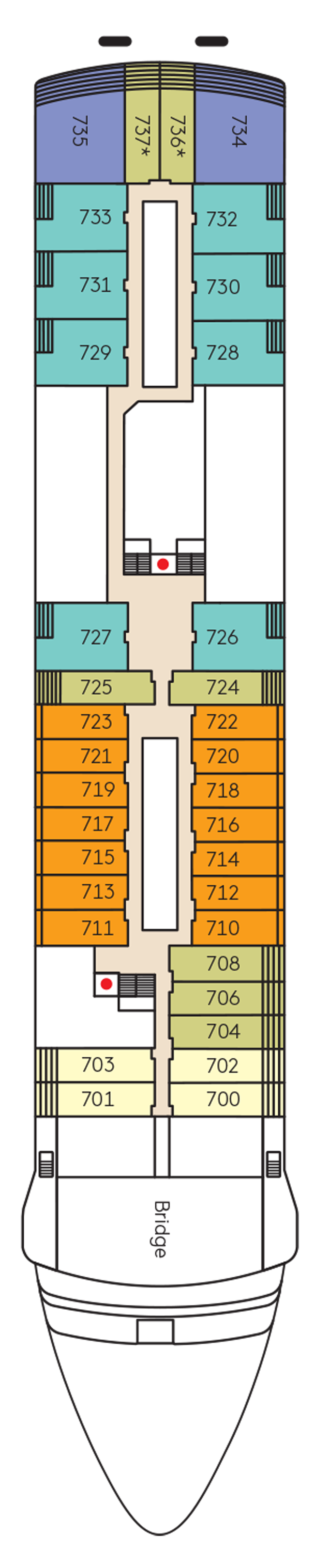 Hanseatic Inspiration Deck Plans Cruise