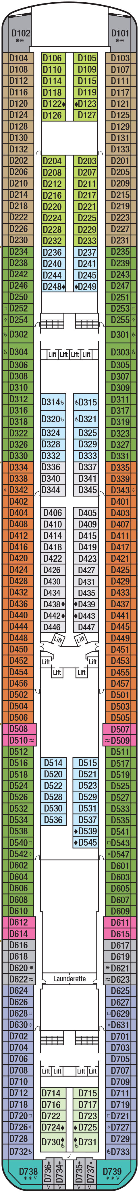 Deck Plans - P&O Britannia - Planet Cruise