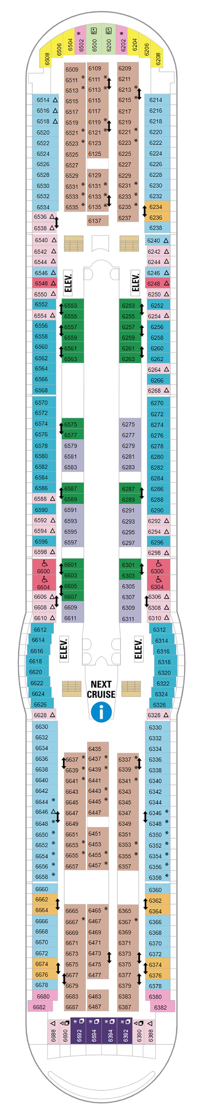 Deck Plans - Navigator of the Seas - Planet Cruise