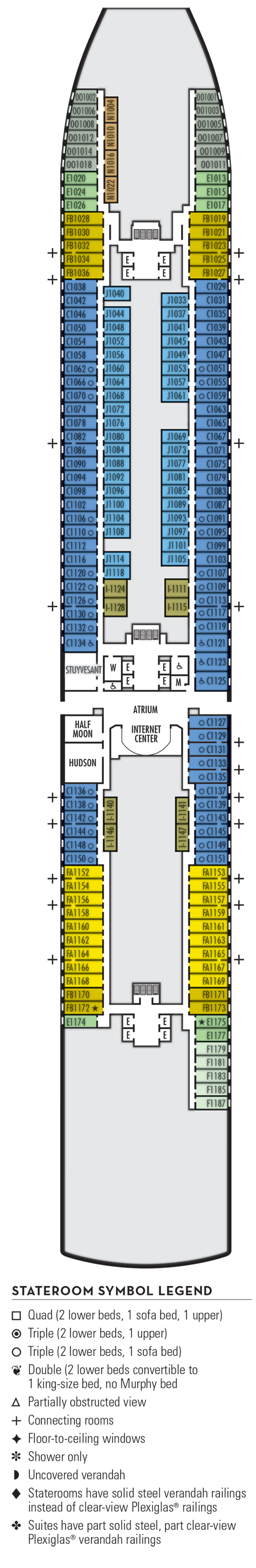 Rotterdam Deck Plans Planet Cruise Rotterdam Deck Plans Planet Cruise