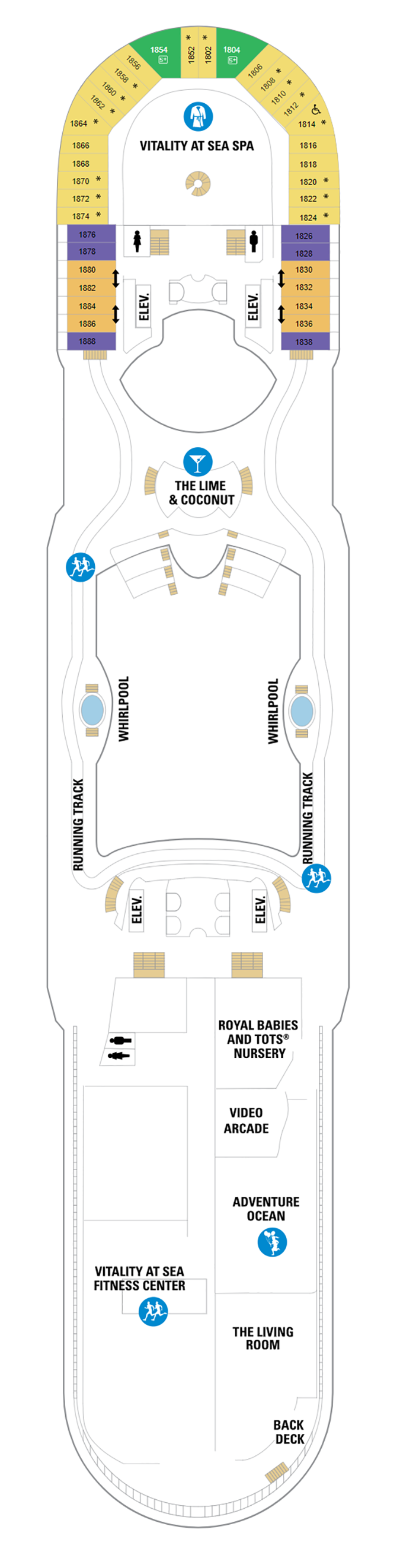 Deck Plans - Navigator of the Seas - Planet Cruise