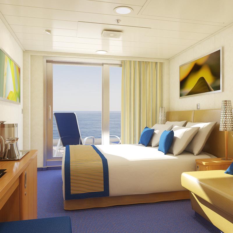 Aft View Extended Balcony Carnival Victory