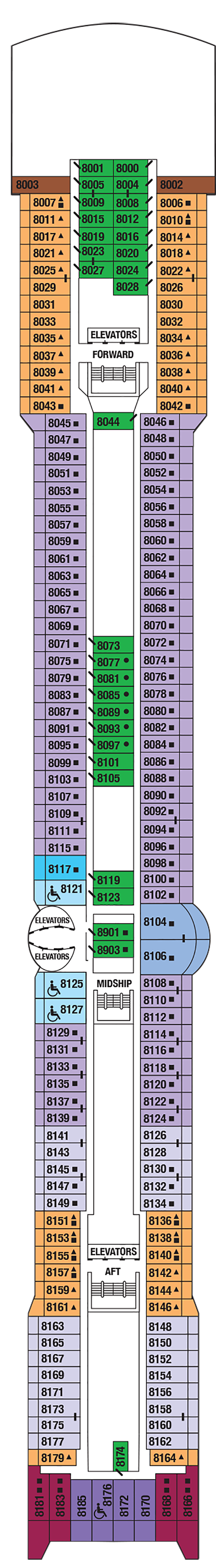 Deck Plans Celebrity Millennium Cruise