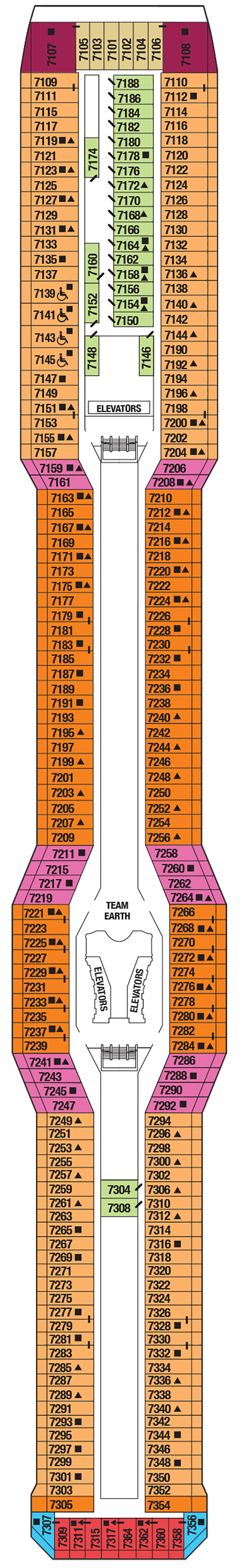 Deck Plans - Celebrity Equinox - Planet Cruise