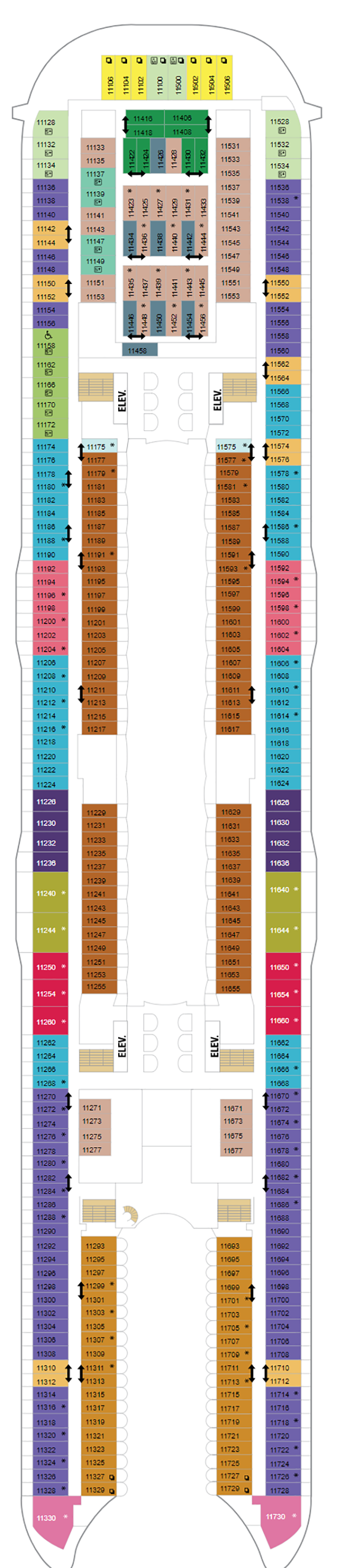 Deck Plans - Harmony of the Seas - Planet Cruise