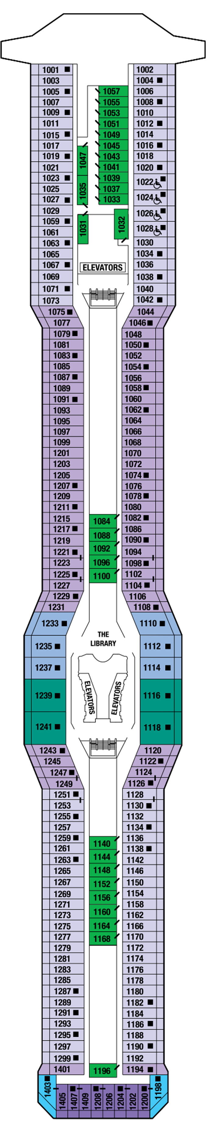 Deck Plans - Celebrity Solstice - Planet Cruise