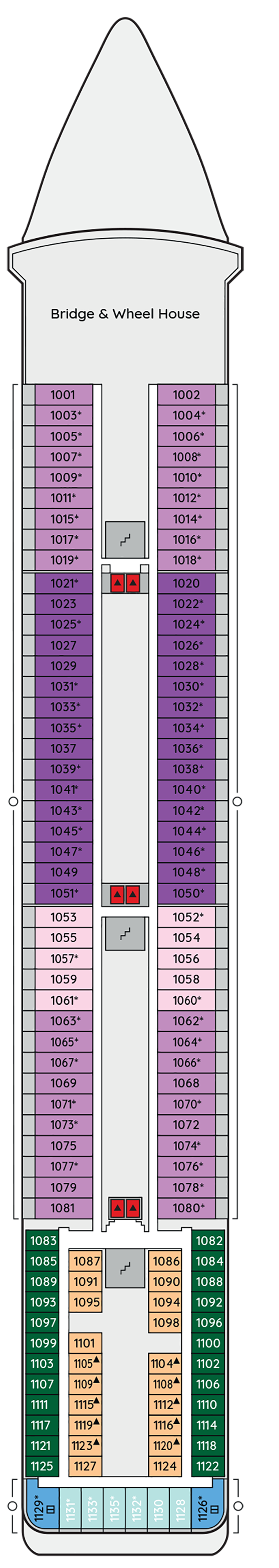 Ambition Deck Plans Cruise