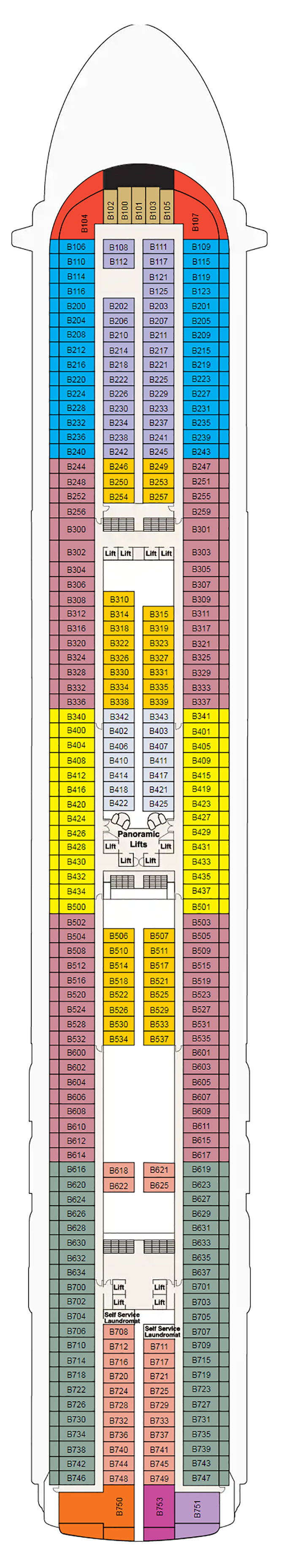 Deck Plans- Sapphire Princess - Planet Cruise