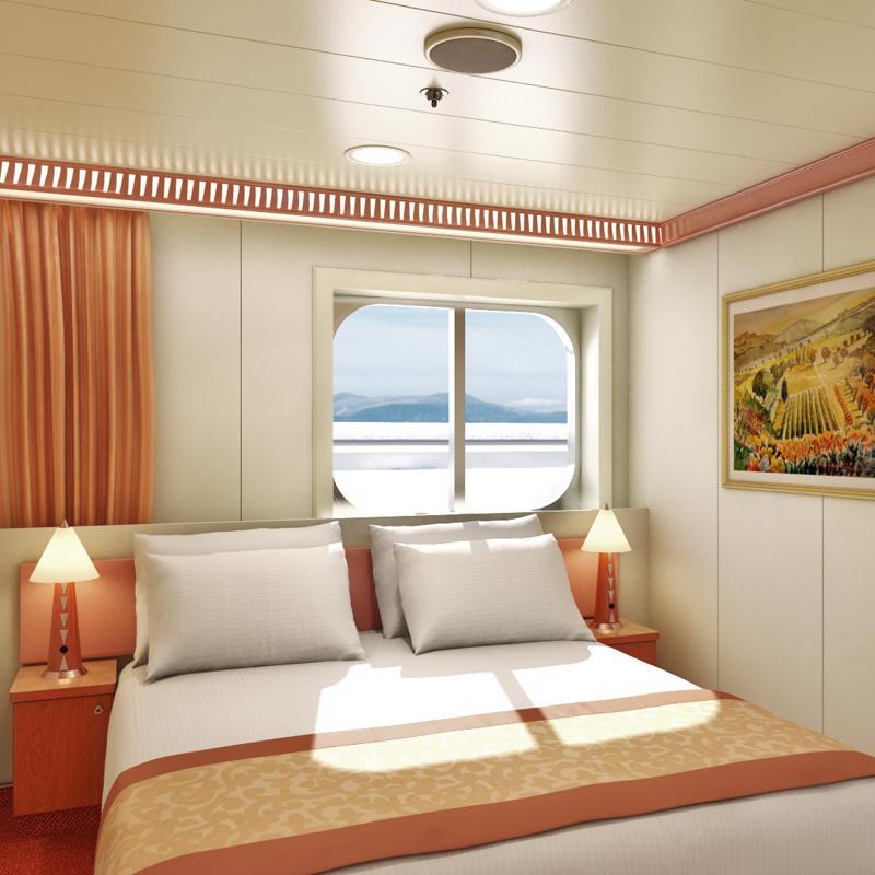 Interior with Picture Window Obstructed Views - Carnival Valor