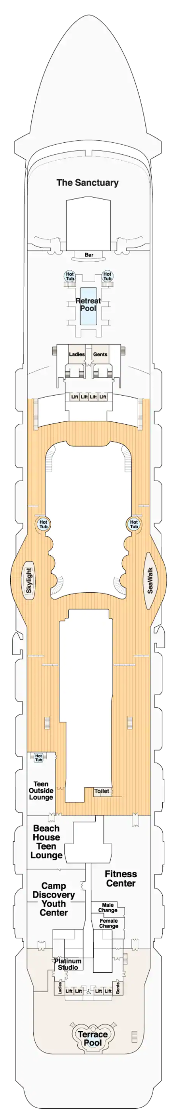 Cabins in Deck