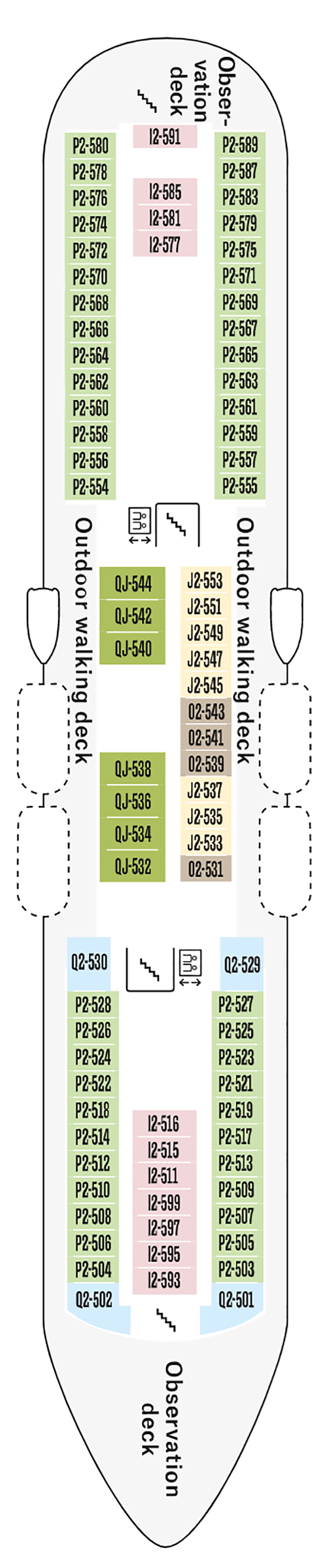 Deck Plans – MS Finnmarken - Planet Cruise