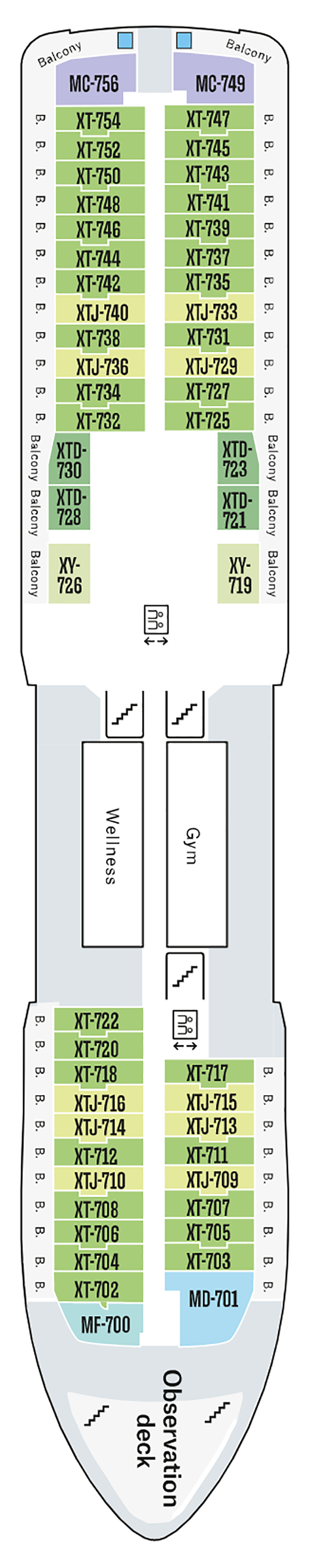 Deck Plans – MS Roald Amundsen - Planet Cruise