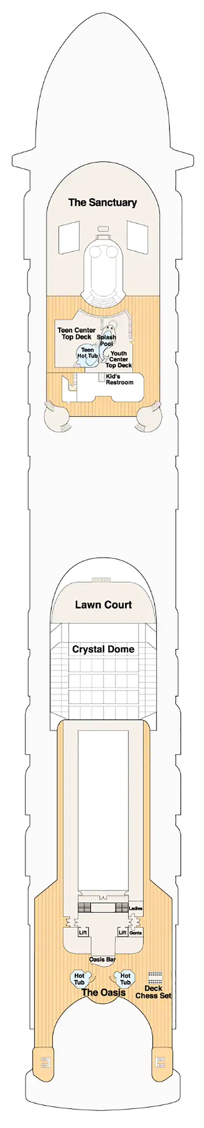 Deck Plans Golden Princess Planet Cruise 6994