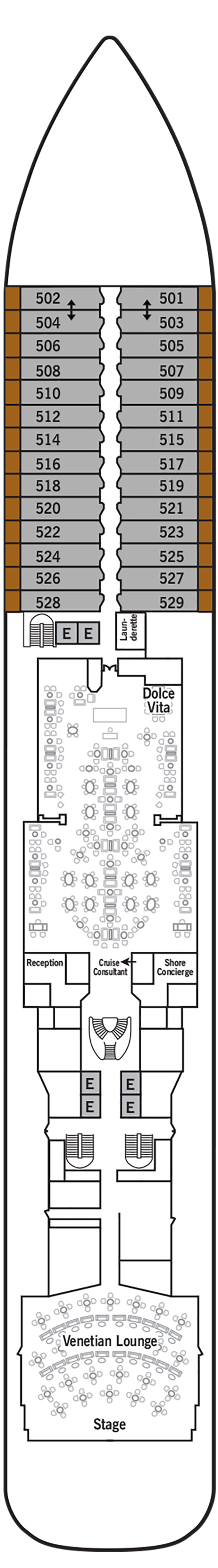 Silver Moon Deck Plans Cruise