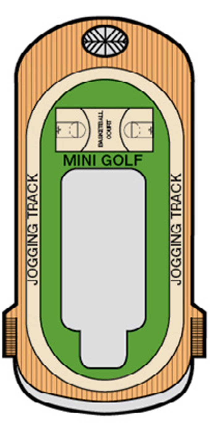 Cabins in Deck