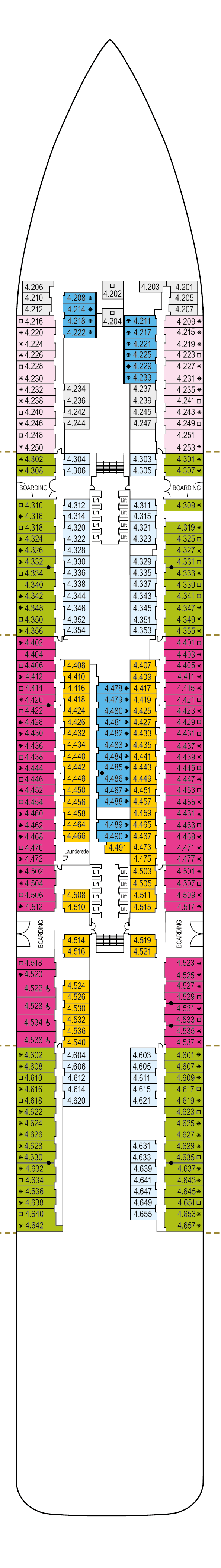 cruise ship iona deck plan