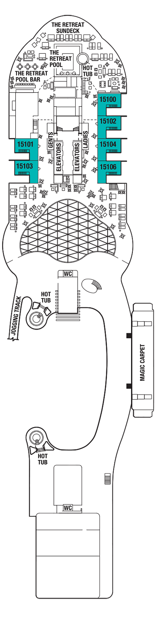 Deck Plans -Celebrity Edge - Planet Cruise