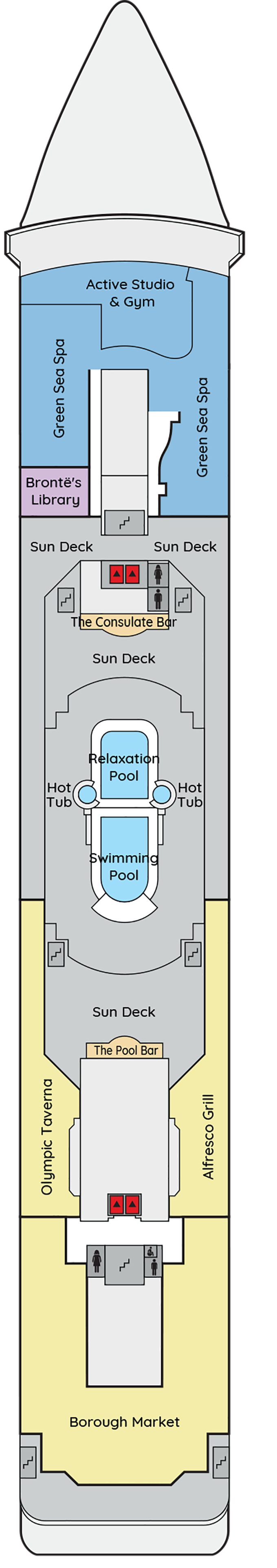 Ambition Deck Plans Planet Cruise 8960