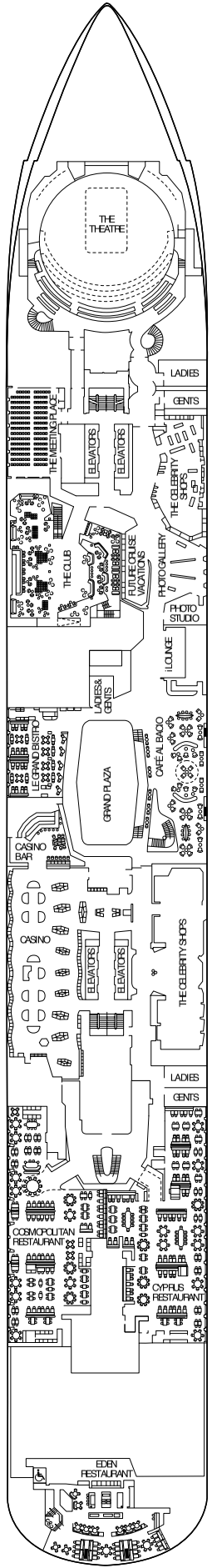 Cabins in Deck 4