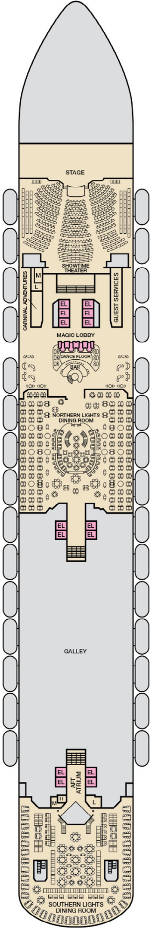 Cabins in Deck 3