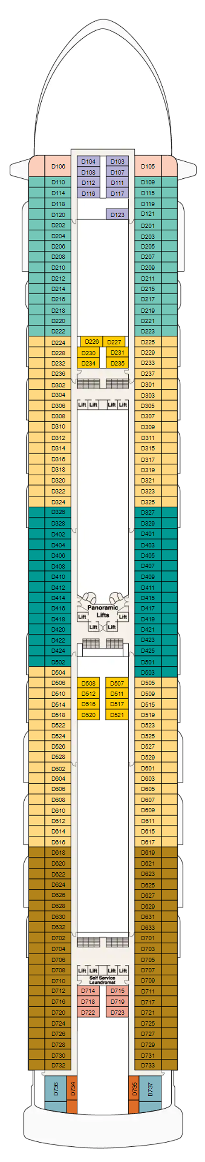 Deck Plans- Grand Princess - Planet Cruise