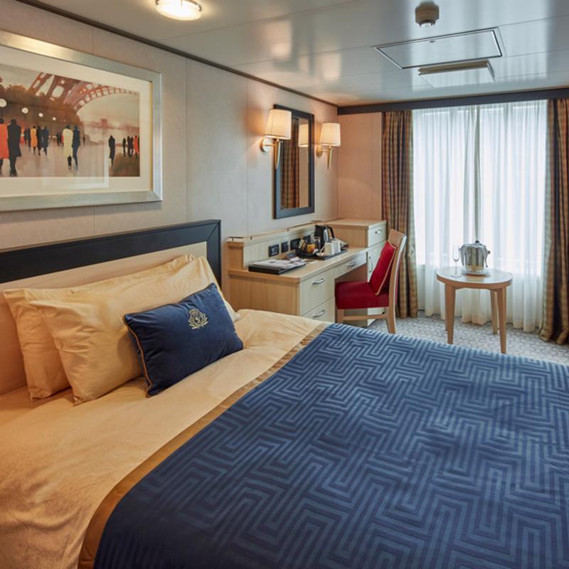 Oceanview cabin - Cunard Queen Victoria