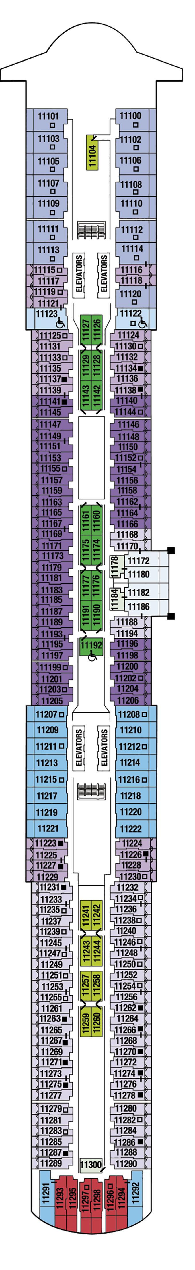 Celebrity Ascent – Deck Plans - Planet Cruise