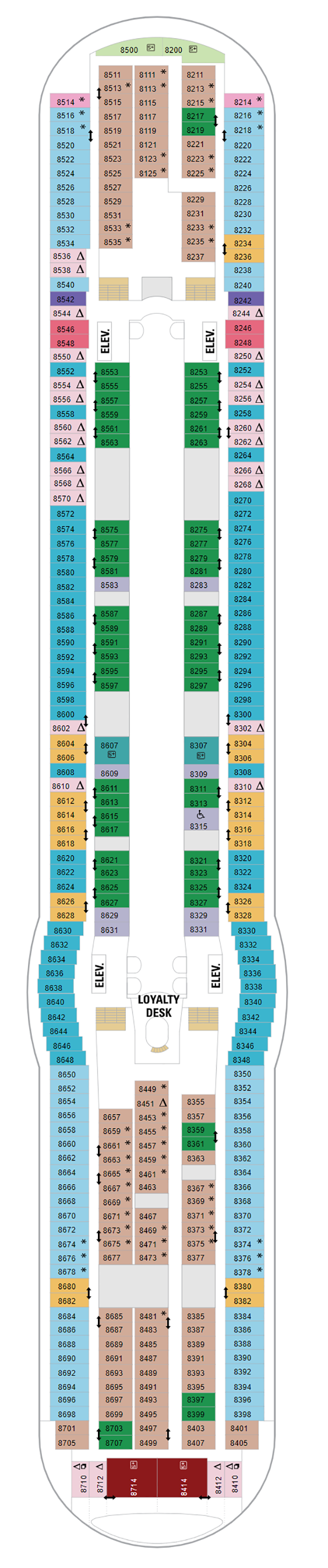 Deck Plans - Liberty of the Seas - Planet Cruise