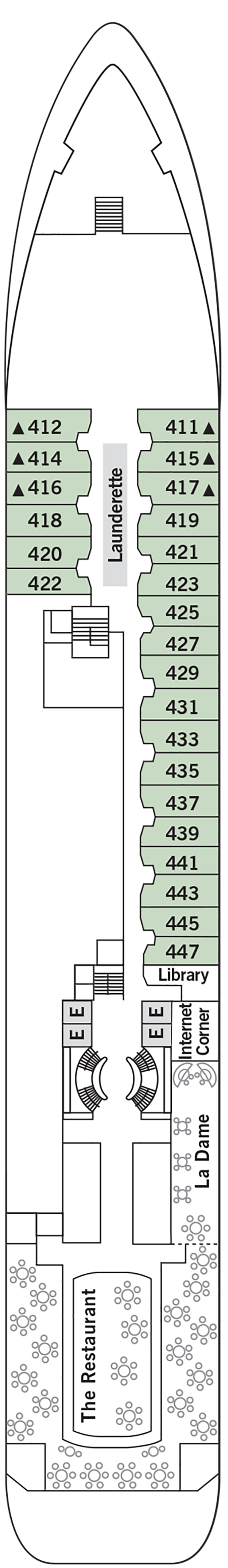 Deck Plan for Silver Wind | Iglu Cruise