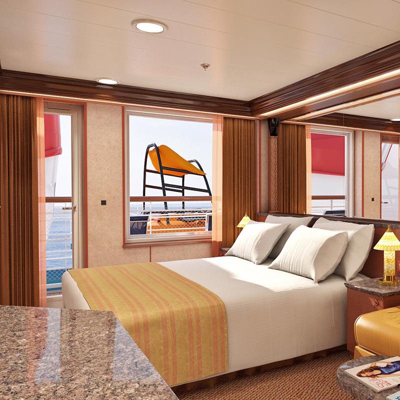 Extended Balcony Grade Suite - Carnival Elation