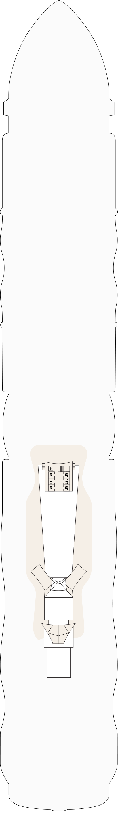 Cabins in Deck 19