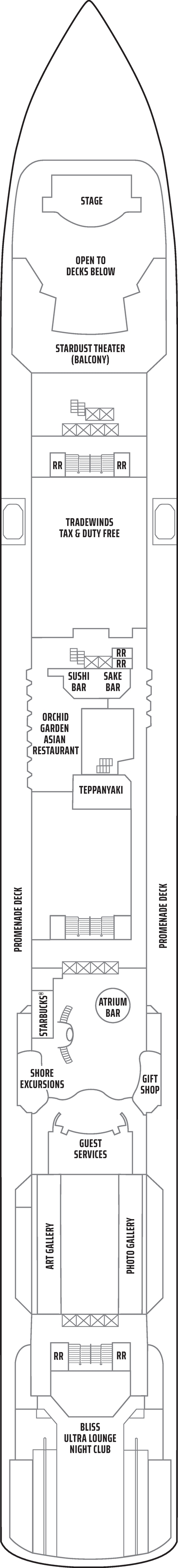 Cabins in Deck 7