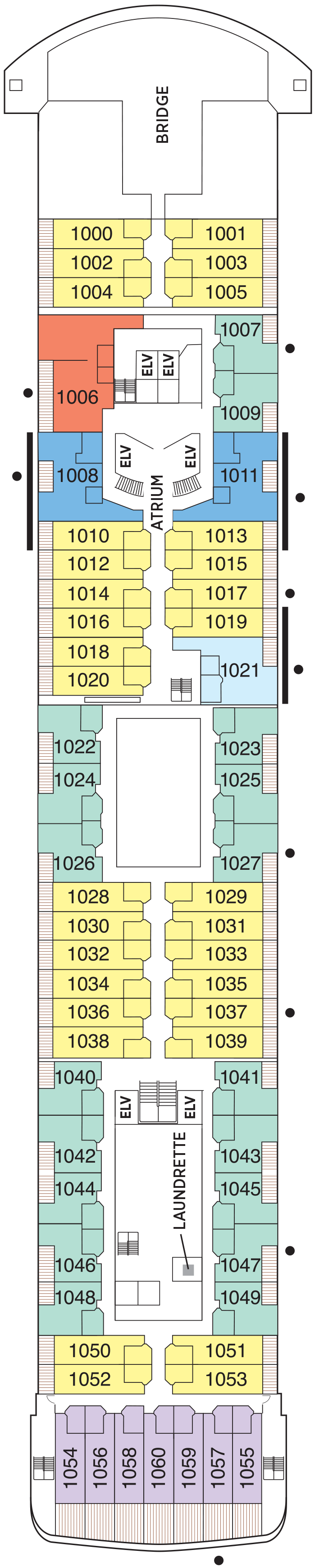 Deck Plan- Regent Seven Seas Voyager - Planet Cruise