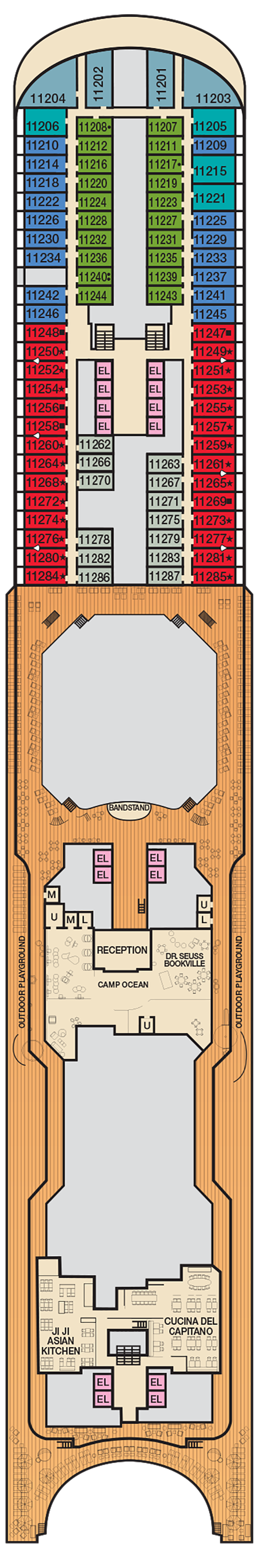 Deck Plans - Carnival Panorama - Planet Cruise