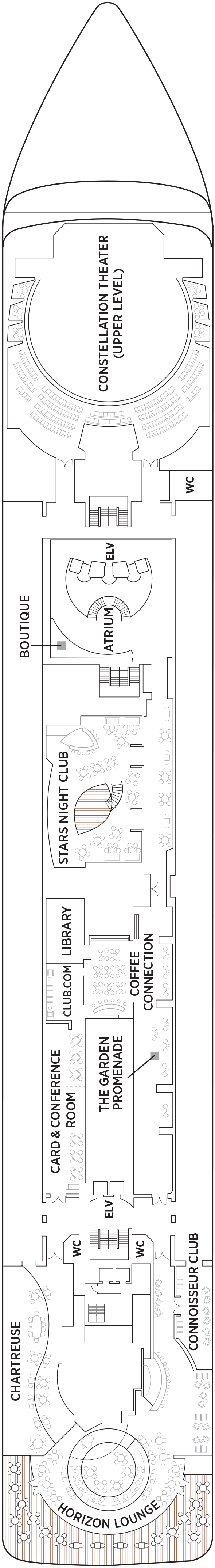 Regent Seven Seas Mariner – Deck Plans - Planet Cruise