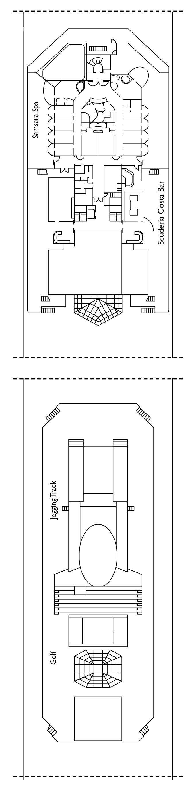 Cabins in Deck