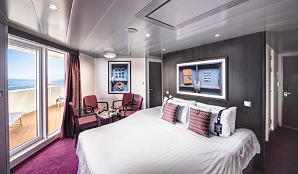 Overview of a MSC Yacht Club