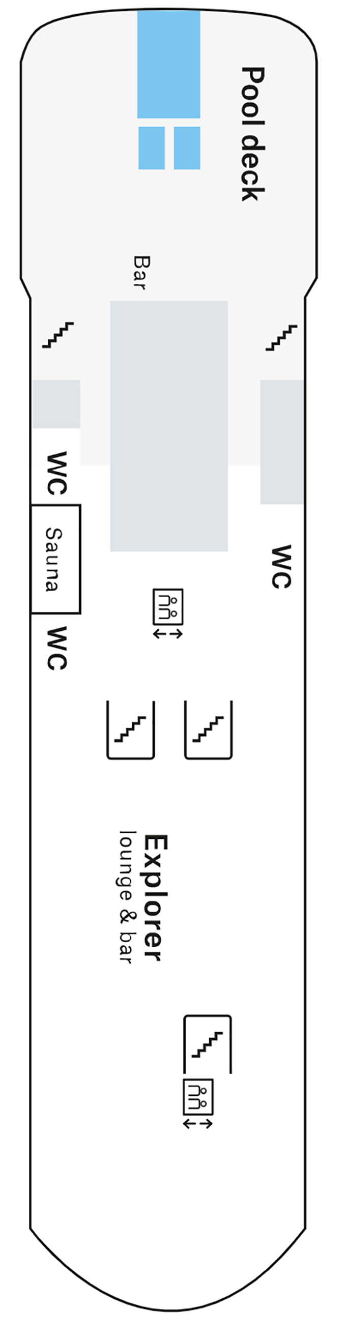 Cabins in Deck 10