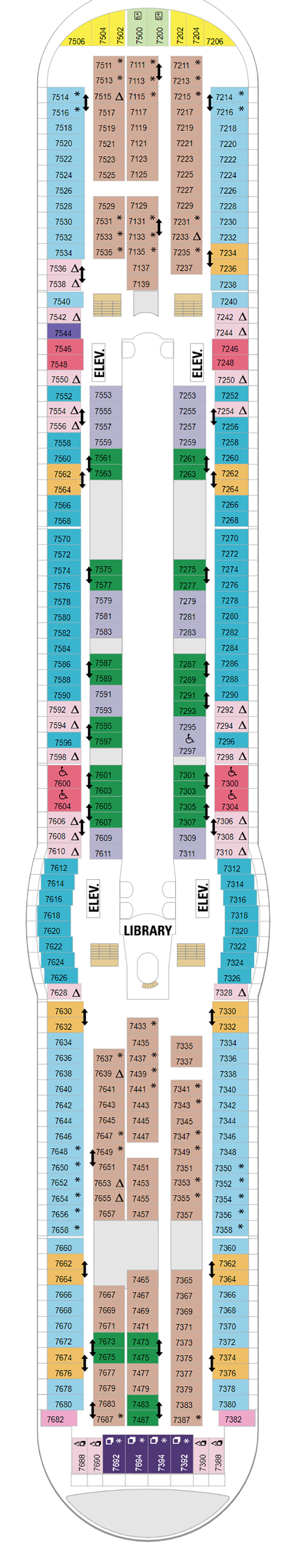 Deck Plans - Explorer of the Seas - Planet Cruise